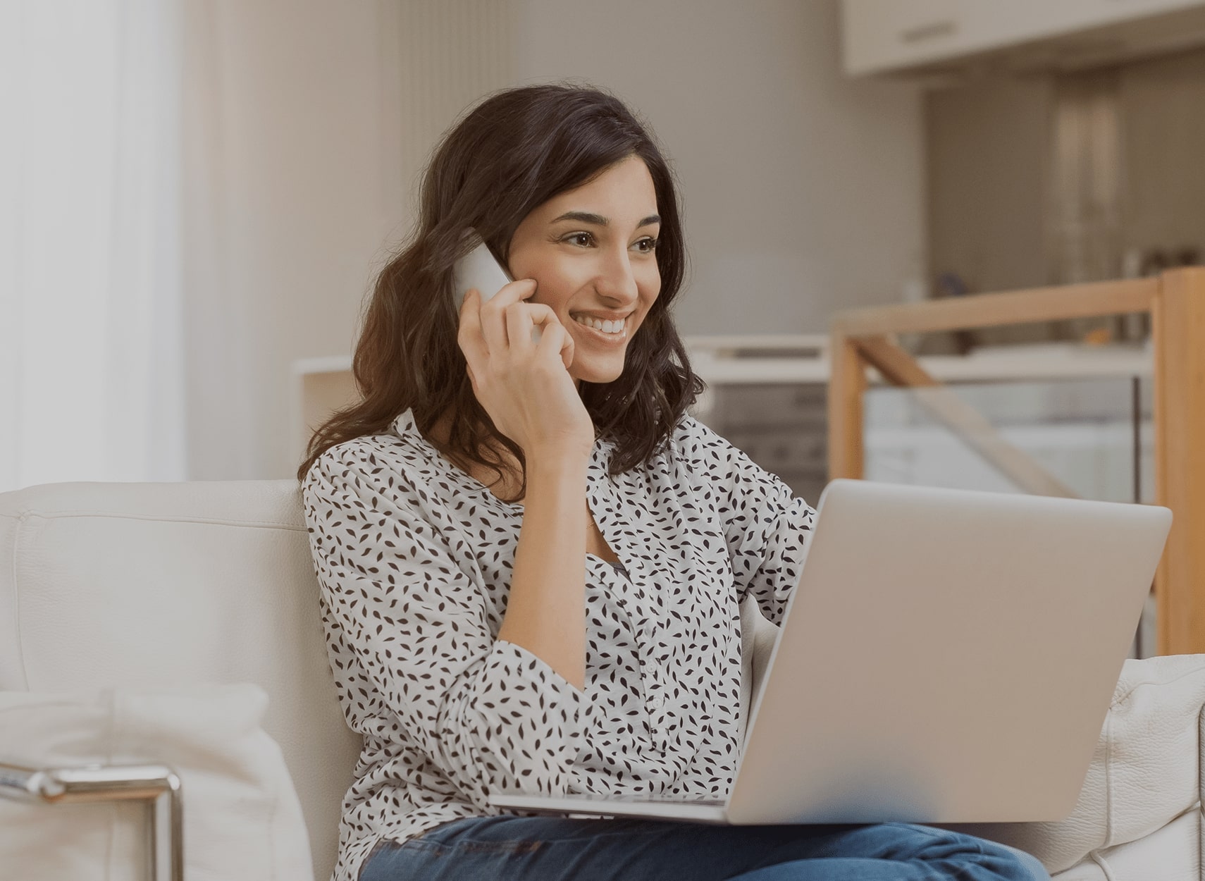 Girl on phone